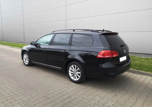 Volkswagen Passat cena 36700 przebieg: 127600, rok produkcji 2014 z Kutno małe 562